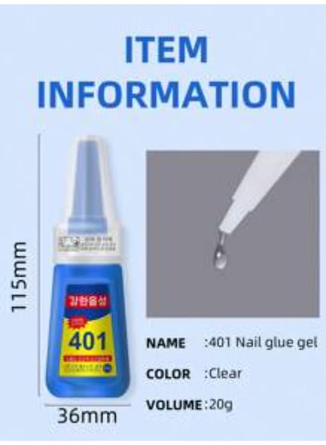 Nailwind Super-Strong Nail Glue – Quick-Drying Adhesive for False Nails & Nail Tips - Image 4